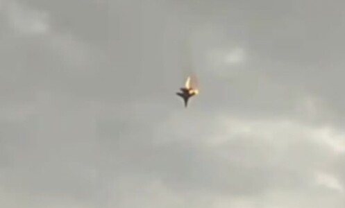 VIDEO „Rușii și-au doborât propriul avion”. O aeronavă militară rusă s-a ...